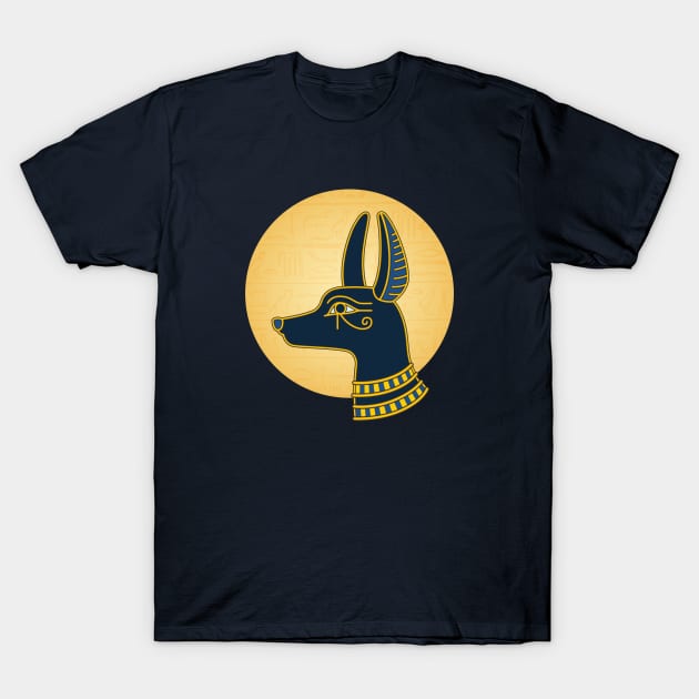 Ancient Egypt Anubis T-Shirt by The History of Egypt Podcast